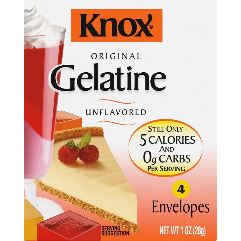 slide 9 of 11, Kraft Original Unflavored Gelatin - 4ct/1oz, 4 ct, 1 oz