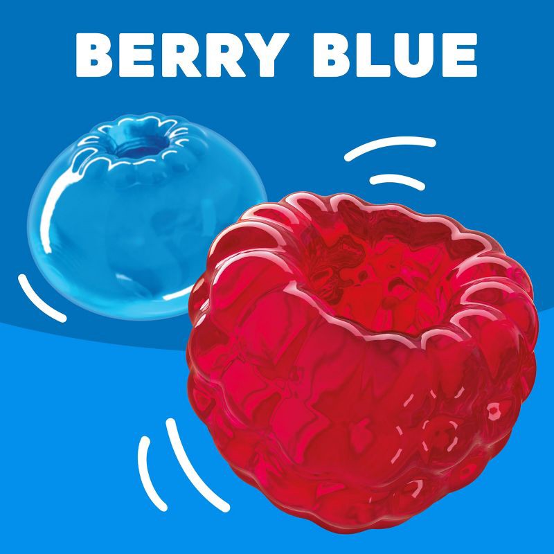 slide 4 of 9, JELL-O Blue Berry Gelatin - 6oz, 6 oz