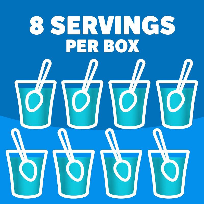 slide 5 of 9, JELL-O Blueberry Gelatin Dessert Mix - 6oz, 6 oz