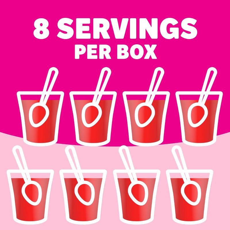 slide 5 of 9, JELL-O Strawberry Gelatin Dessert Mix - 6oz, 6 oz