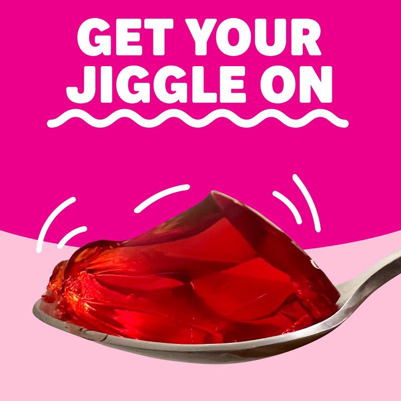 slide 6 of 9, JELL-O Strawberry Gelatin Dessert Mix - 6oz, 6 oz