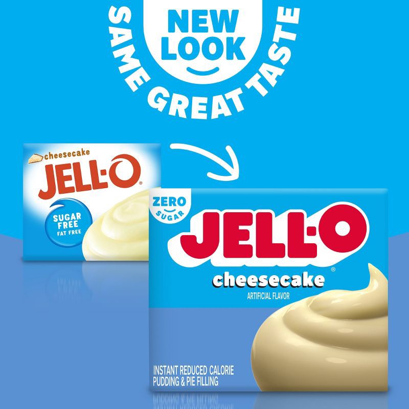 slide 3 of 9, Jell-O Instant Sugar Free Cheesecake Pudding - 1oz, 1 oz