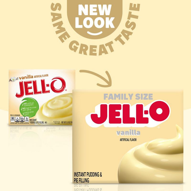 slide 3 of 7, JELL-O Instant Vanilla Pudding & Pie Filling - 5.1oz, 5.1 oz