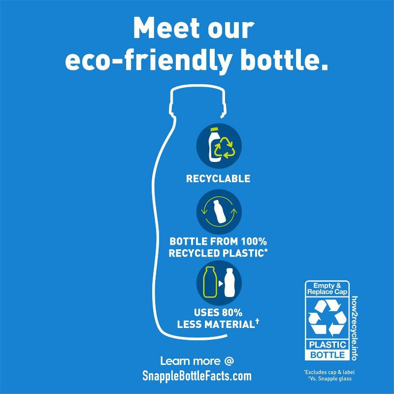 slide 2 of 8, Snapple Peach Tea - 16 fl oz Bottle, 16 fl oz