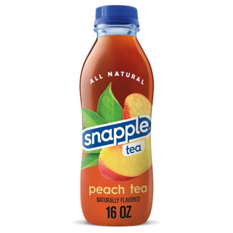slide 1 of 8, Snapple Peach Tea - 16 fl oz Bottle, 16 fl oz