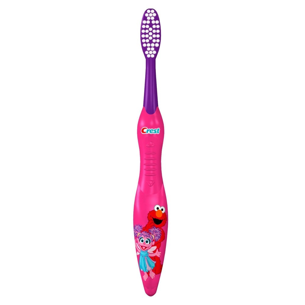 slide 4 of 5, Crest Kid's Sesame Street Soft Bristles Toothbrush (Colors May Vary), 1 ct