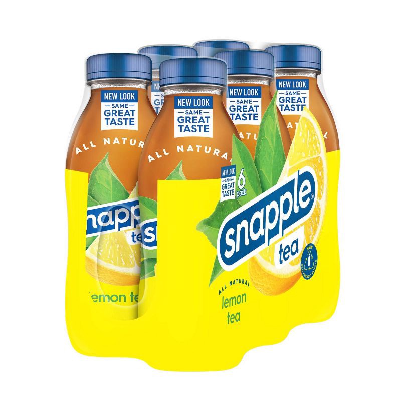 slide 4 of 9, Snapple Lemon Tea - 6pk/16 fl oz Bottles, 6 ct; 16 fl oz