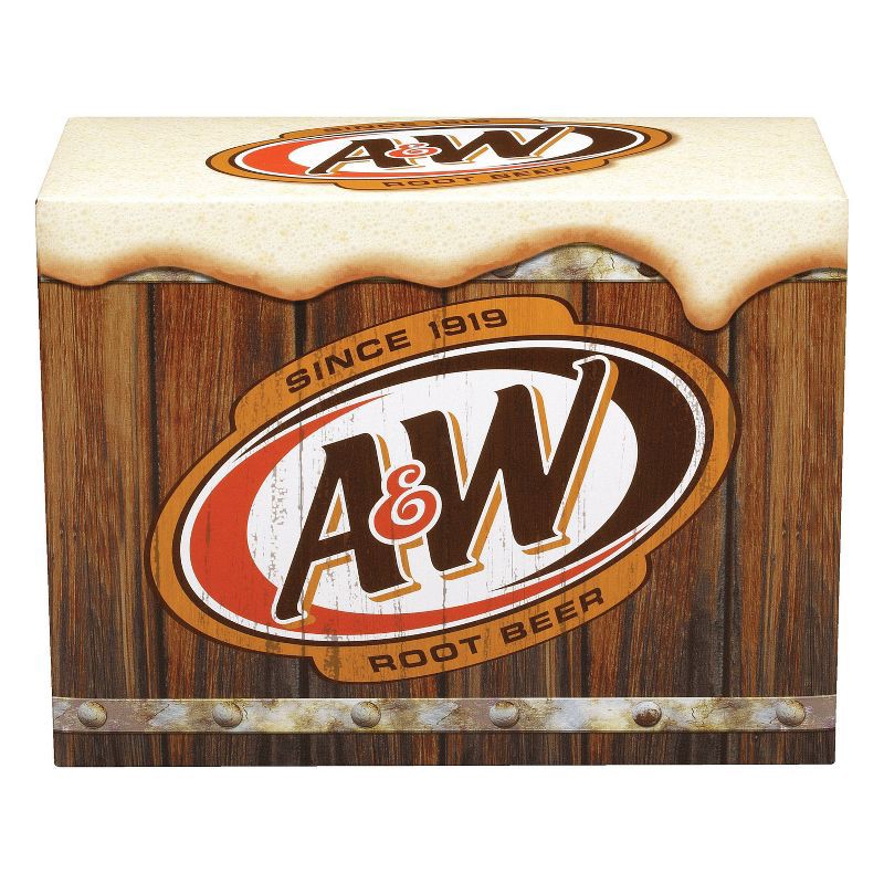 slide 2 of 7, A&W Root Beer Soda - 12pk/12 fl oz Cans, 12 ct; 12 fl oz