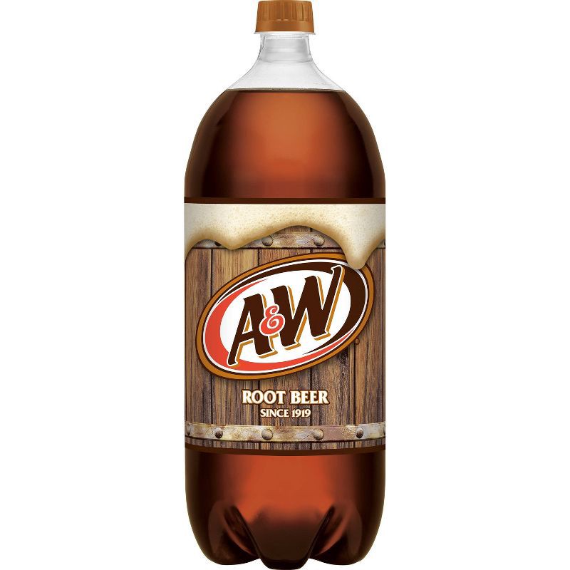 slide 2 of 6, A&W Root Beer Soda - 2 L Bottle, 2 liter