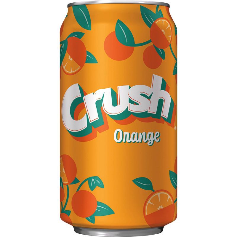 slide 2 of 6, Crush Orange Soda - 12pk/12 fl oz Cans, 12 ct; 12 fl oz