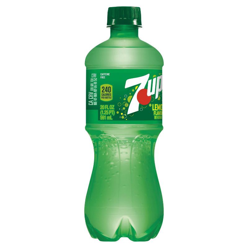 slide 7 of 10, 7UP Lemon Lime Soda - 20 fl oz Bottle, 20 fl oz