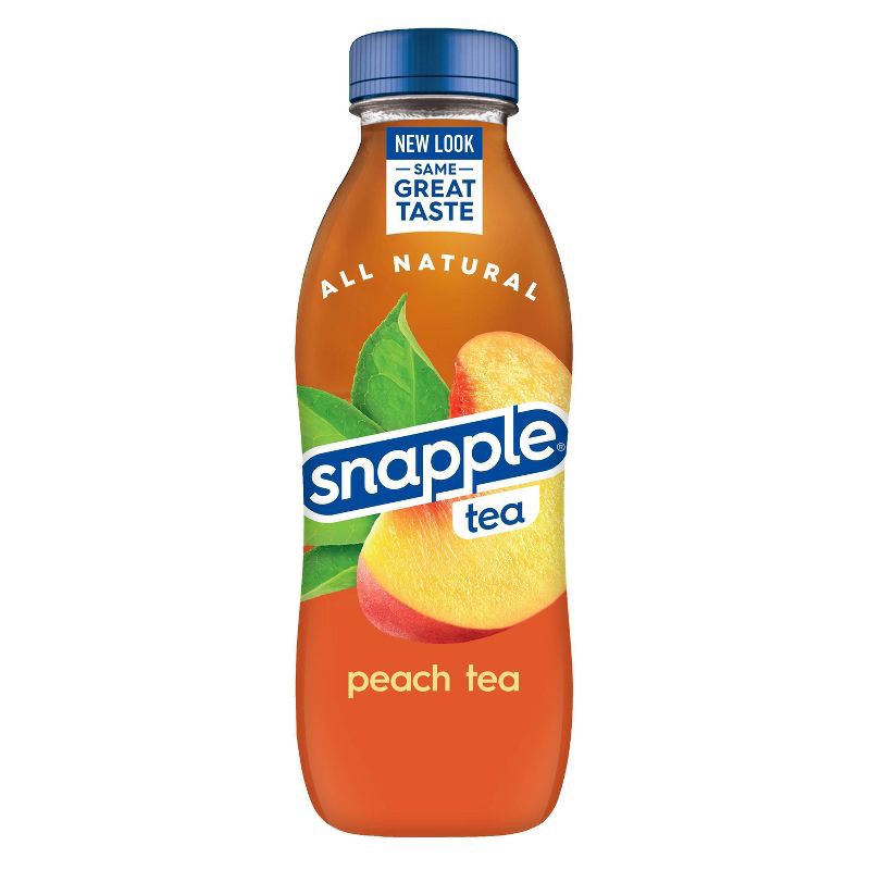 16 oz Peach Tea by Snapple at Fleet Farm