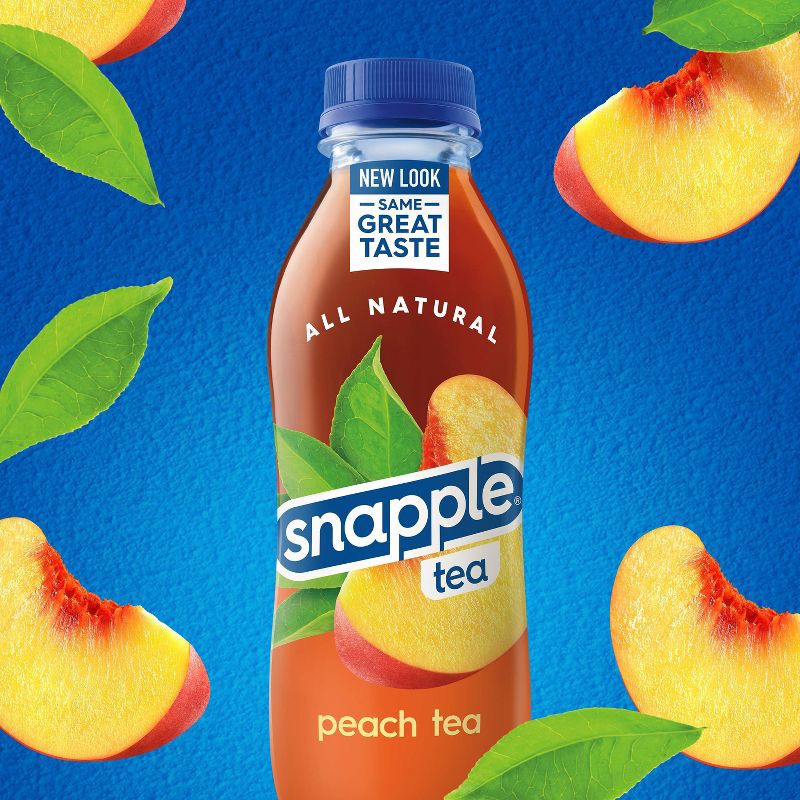 slide 7 of 9, Snapple Peach Tea - 6pk/16 fl oz Bottles, 6 ct; 16 fl oz