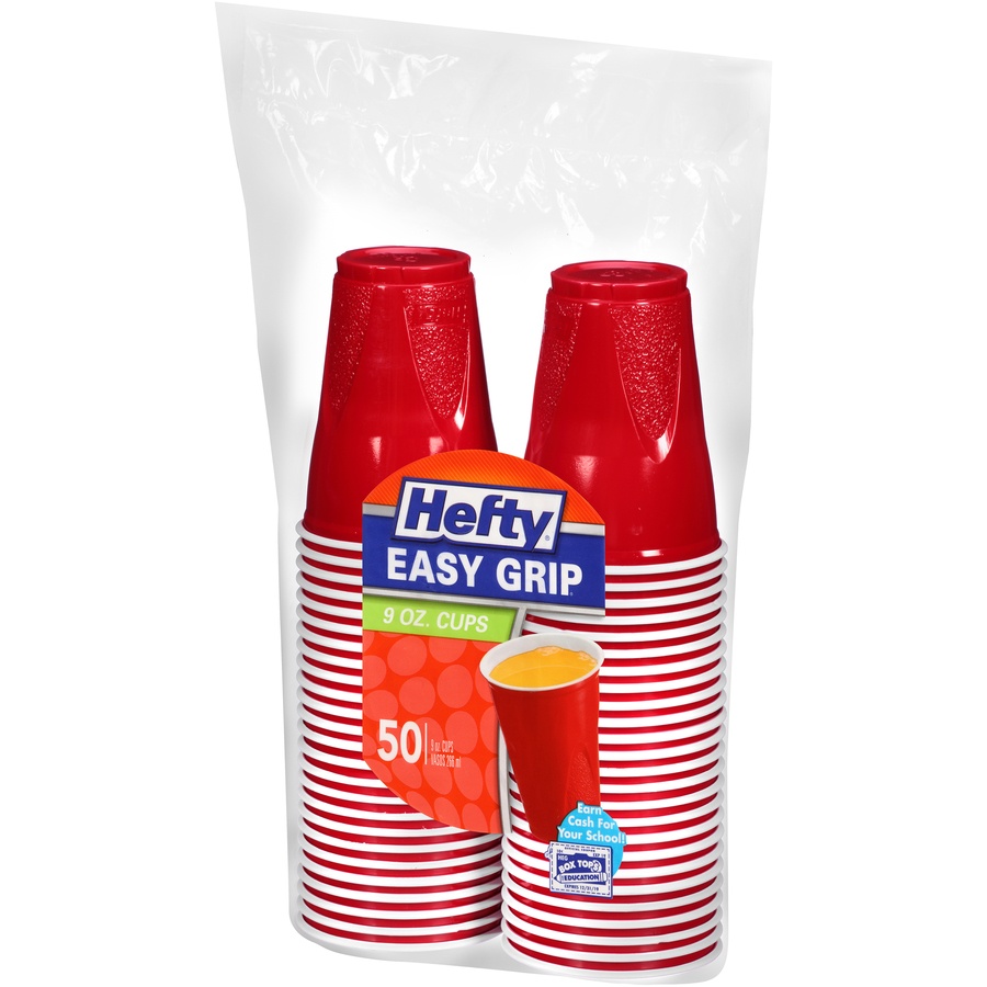 slide 3 of 6, Hefty Party Cups, 50 ct; 9 oz