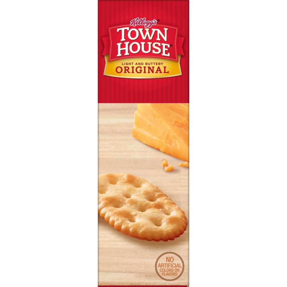 slide 2 of 7, Town House Original Oven Baked Crackers, 13.8 oz