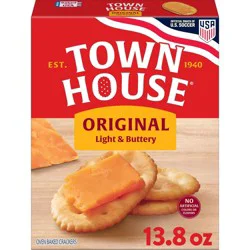 Town House Oven Baked Crackers Original - 13.8oz