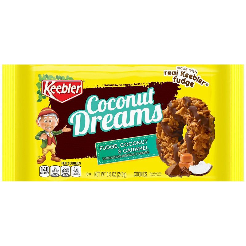 slide 1 of 7, Keebler Coconut Dreams Cookies - 8.5oz, 8.5 oz