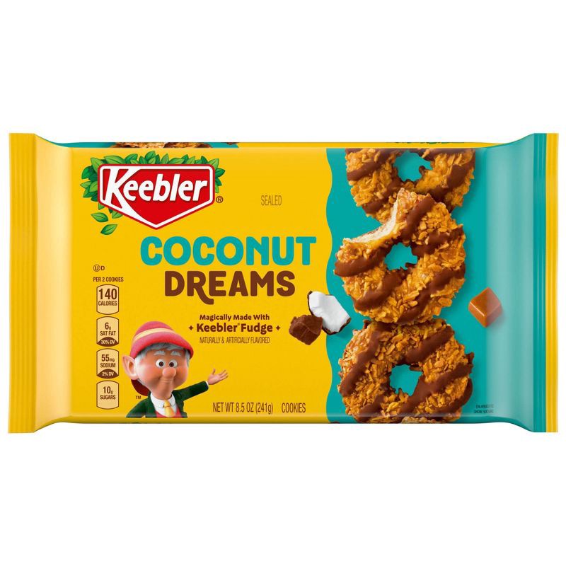 slide 1 of 6, Keebler Coconut Dreams Cookies - 8.5oz, 8.5 oz