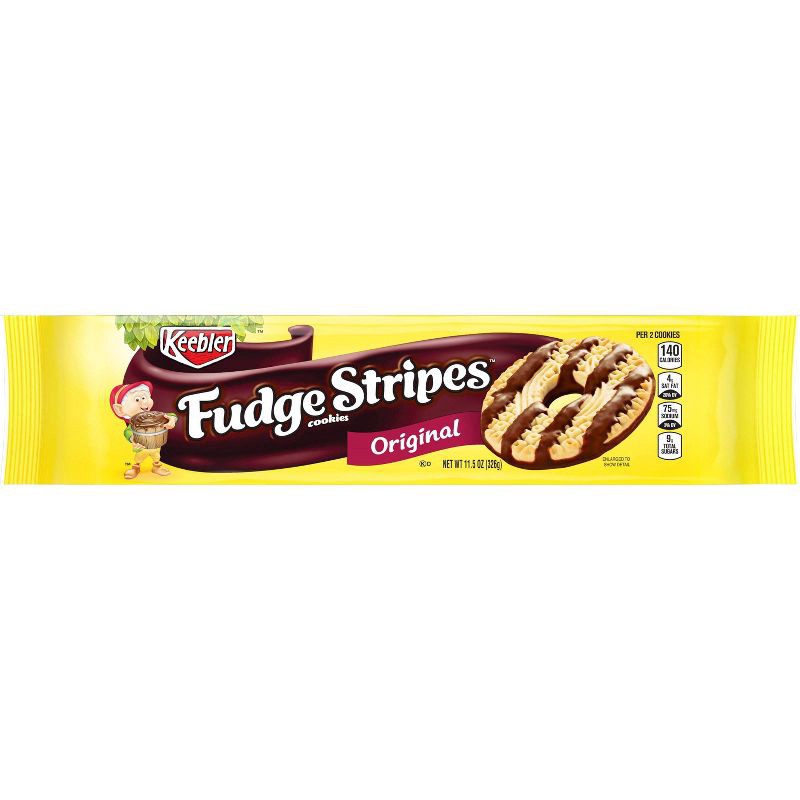 slide 2 of 7, Keebler Fudge Stripes Cookies - 11.5oz, 11.5 oz