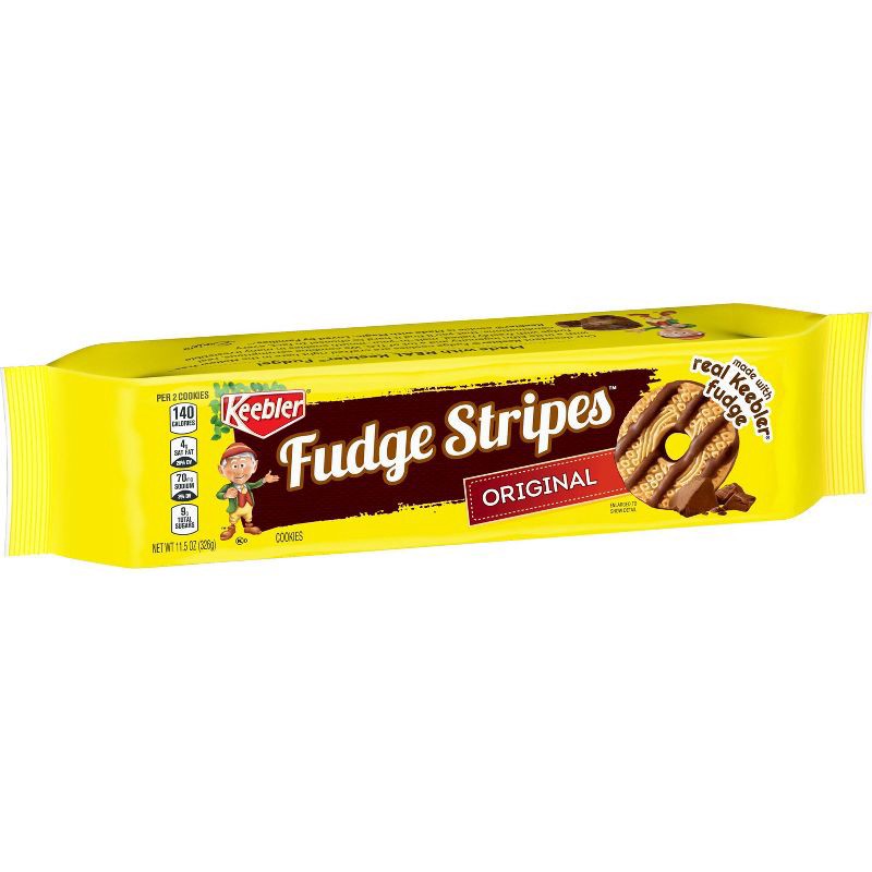 slide 3 of 7, Keebler Fudge Stripes Cookies - 11.5oz, 11.5 oz