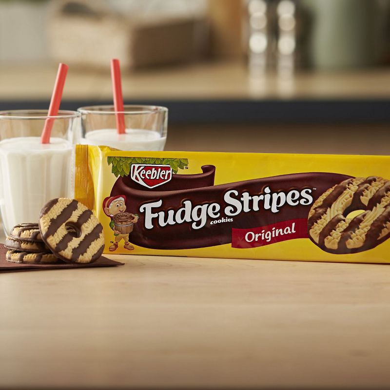 slide 7 of 7, Keebler Fudge Stripes Cookies - 11.5oz, 11.5 oz