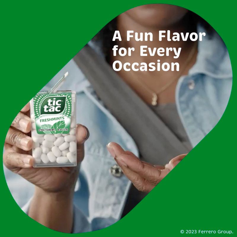 slide 6 of 8, Tic Tac Freshmint Candies - 4ct, 4 ct