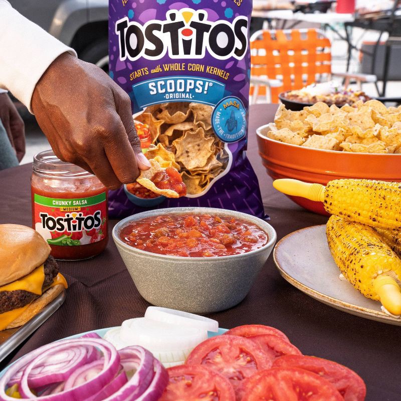 slide 3 of 9, Tostitos Scoops! Tortilla Chips - 10oz, 10 oz