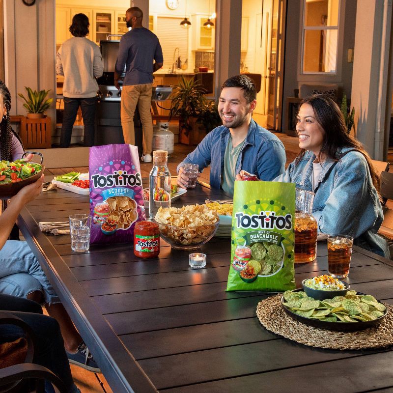 slide 6 of 9, Tostitos Scoops! Tortilla Chips - 10oz, 10 oz