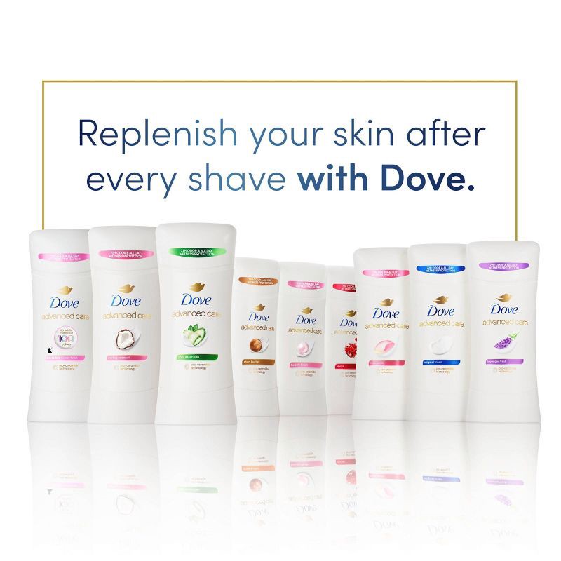 slide 9 of 10, Dove Beauty Advanced Care 48-Hour Cool Essentials Antiperspirant & Mini Deodorant Stick - Travel Size - 0.5oz, 0.5 oz