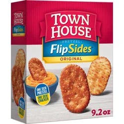 Town House Pretzel Flipsides Original Crackers - 9.2oz