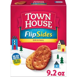 Town House Pretzel Flipsides Original Crackers - 9.2oz