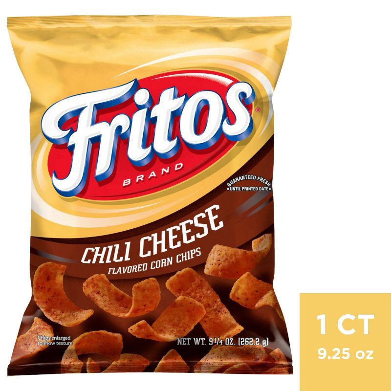 slide 1 of 3, Fritos Chili Cheese Flavored Corn Chips - 9.25oz, 9.25 oz