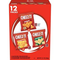 Cheez-It Baked Snack Crackers Variety Pack - 12.1oz/12ct