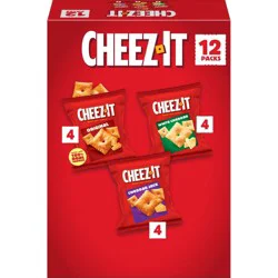 Cheez-It Baked Snack Crackers Variety Pack - 12.1oz/12ct