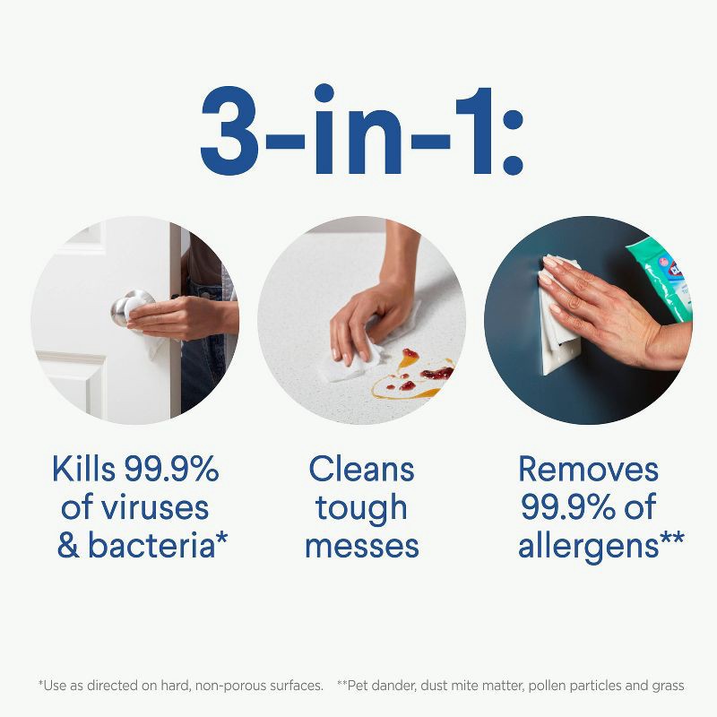 slide 11 of 14, Clorox Fresh Disinfecting Wipes Bleach Free Cleaning Wipes - 9ct, 9 ct