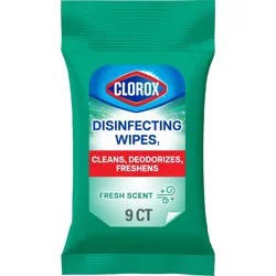 Clorox Fresh Disinfecting Wipes Bleach Free Cleaning Wipes - 9ct