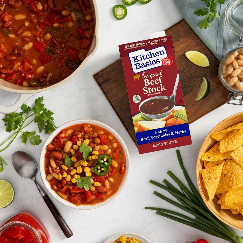 slide 2 of 6, Kitchen Basics Gluten Free Beef Stock - 32oz, 32 oz