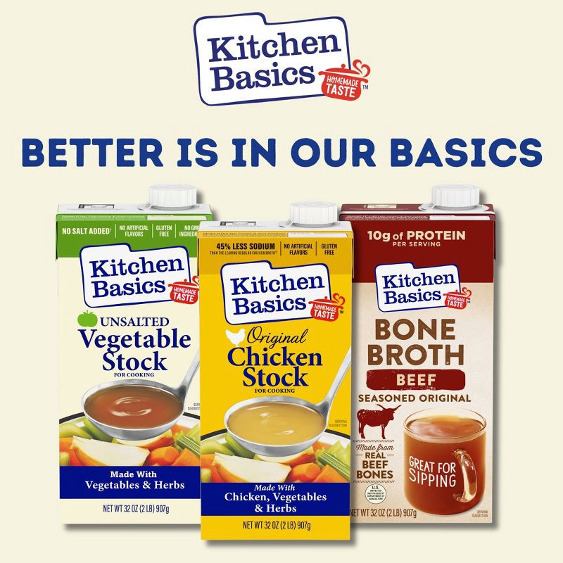 slide 6 of 6, Kitchen Basics Gluten Free Beef Stock - 32oz, 32 oz