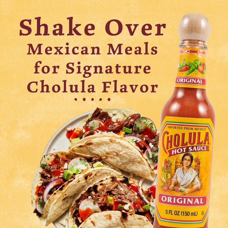 slide 16 of 21, Cholula Original Hot Sauce - 5 fl oz, 5 fl oz