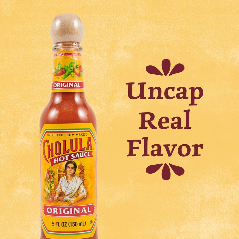 slide 5 of 21, Cholula Original Hot Sauce - 5 fl oz, 5 fl oz