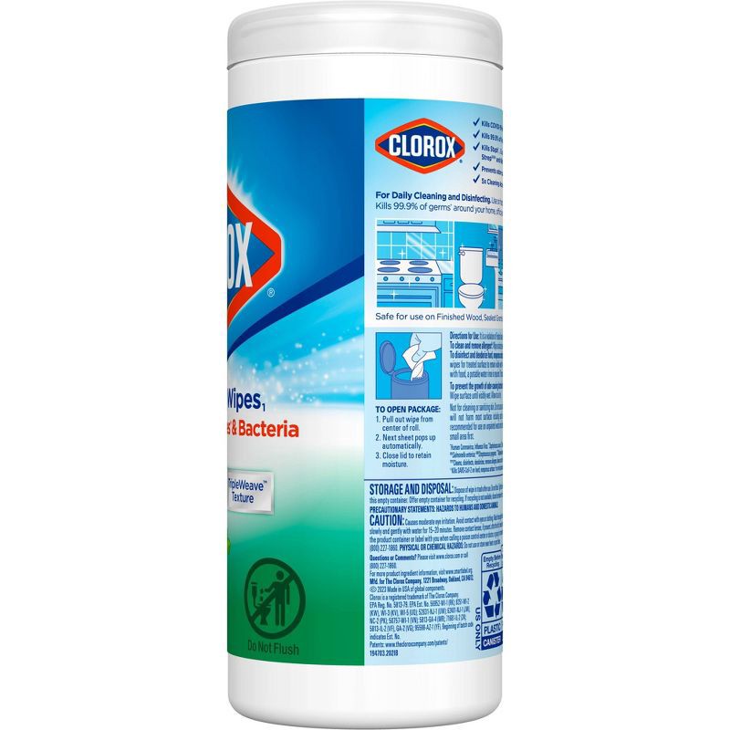 slide 11 of 15, Clorox Fresh Scent Bleach Free Disinfecting Wipes - 35ct, 35 ct