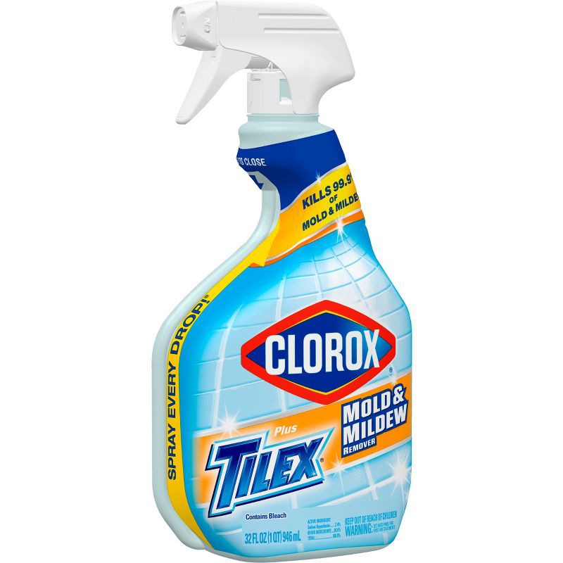 slide 7 of 14, Clorox Plus Tilex Mold and Mildew Remover Spray Bottle - 32oz, 32 oz