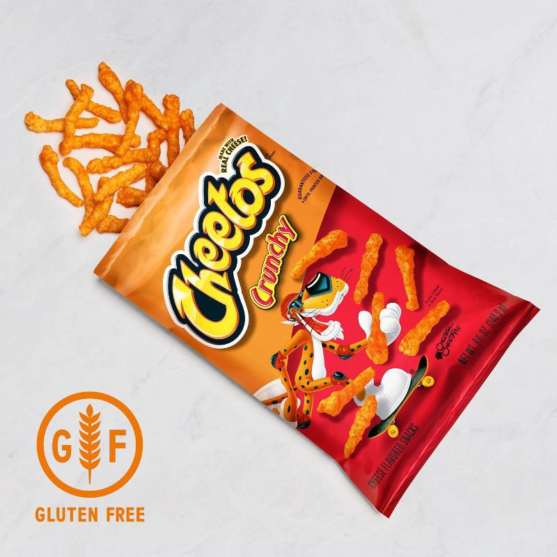 slide 3 of 7, Cheetos Crunchy Cheese Flavored Snacks - 8.5oz, 8.5 oz