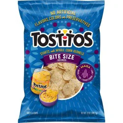 Tostitos Bite Size Rounds Tortilla Chips - 12oz: Gluten-Free, No Preservatives
