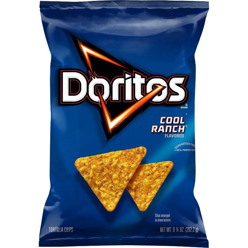 slide 1 of 3, Doritos Cool Ranch Tortilla Chips - 9.25oz, 9.25 oz