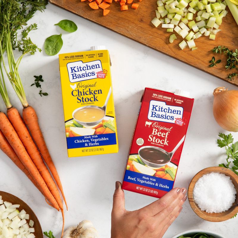 slide 2 of 6, Kitchen Basics Gluten Free Chicken Stock - 32oz, 32 oz