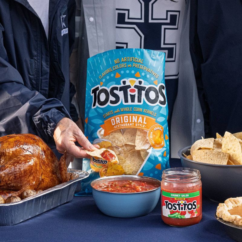 slide 3 of 9, Tostitos Original Restaurant Style Tortilla Chips – 12oz, 12 oz