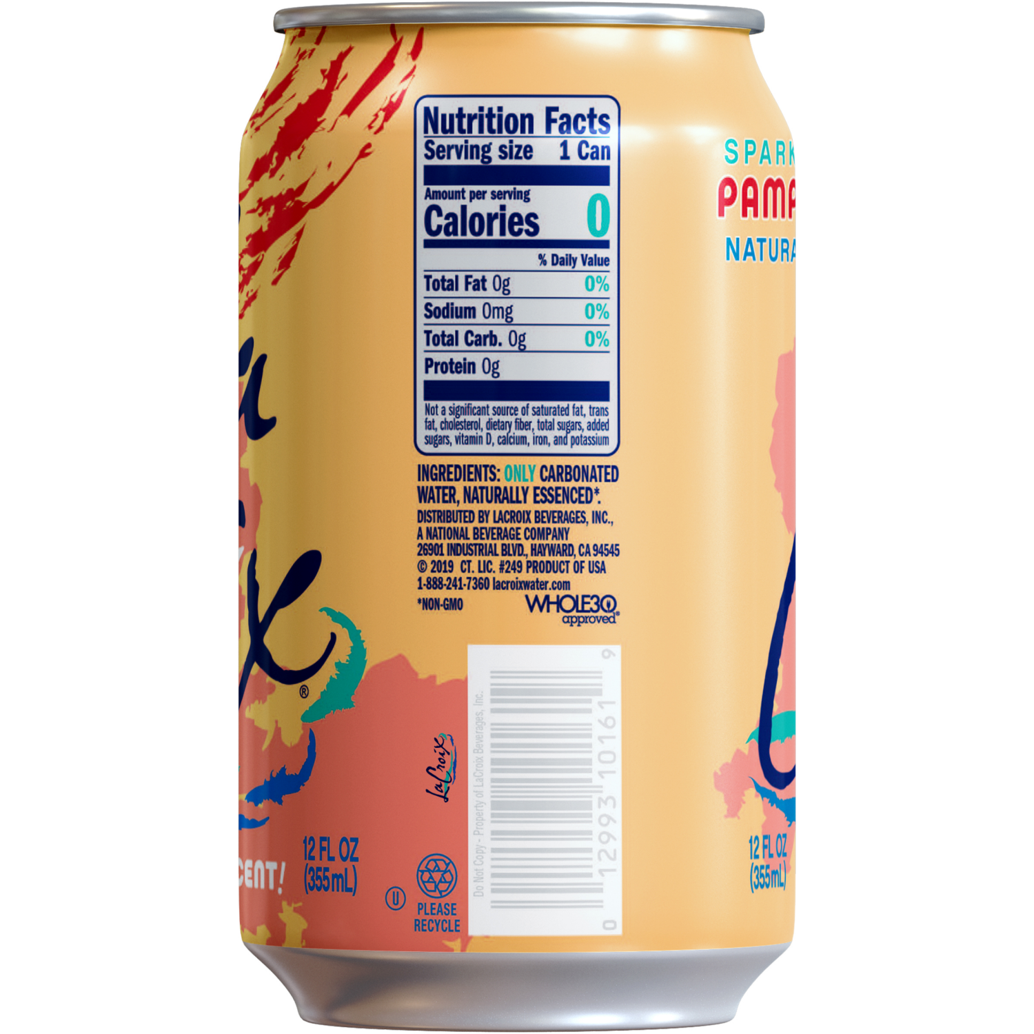 slide 5 of 5, La Croix Grapefruit Sparkling Water - 12 ct; 12 fl oz, 12 ct; 12 fl oz
