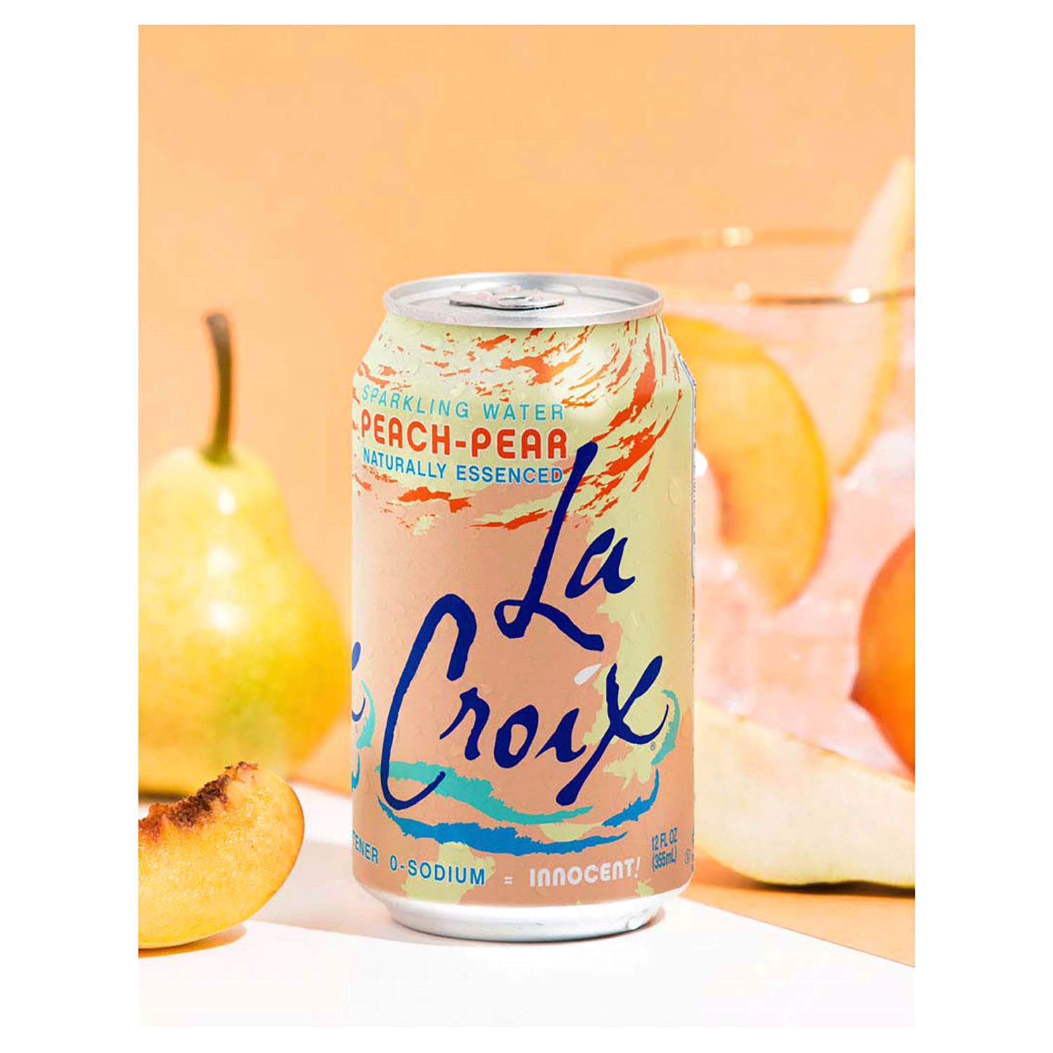 slide 2 of 4, La Croix Peach-Pear - 12 ct, 12 ct; 12 fl oz