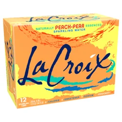La Croix Peach-Pear - 12 ct